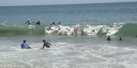 bodysurfing